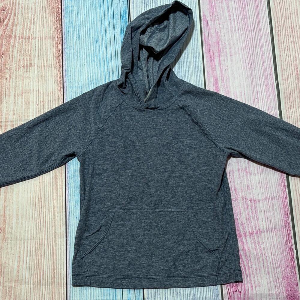 Hanna Andersson Boys Lightweight Hooded Long Sleeve Top Size 5 (110 cm)